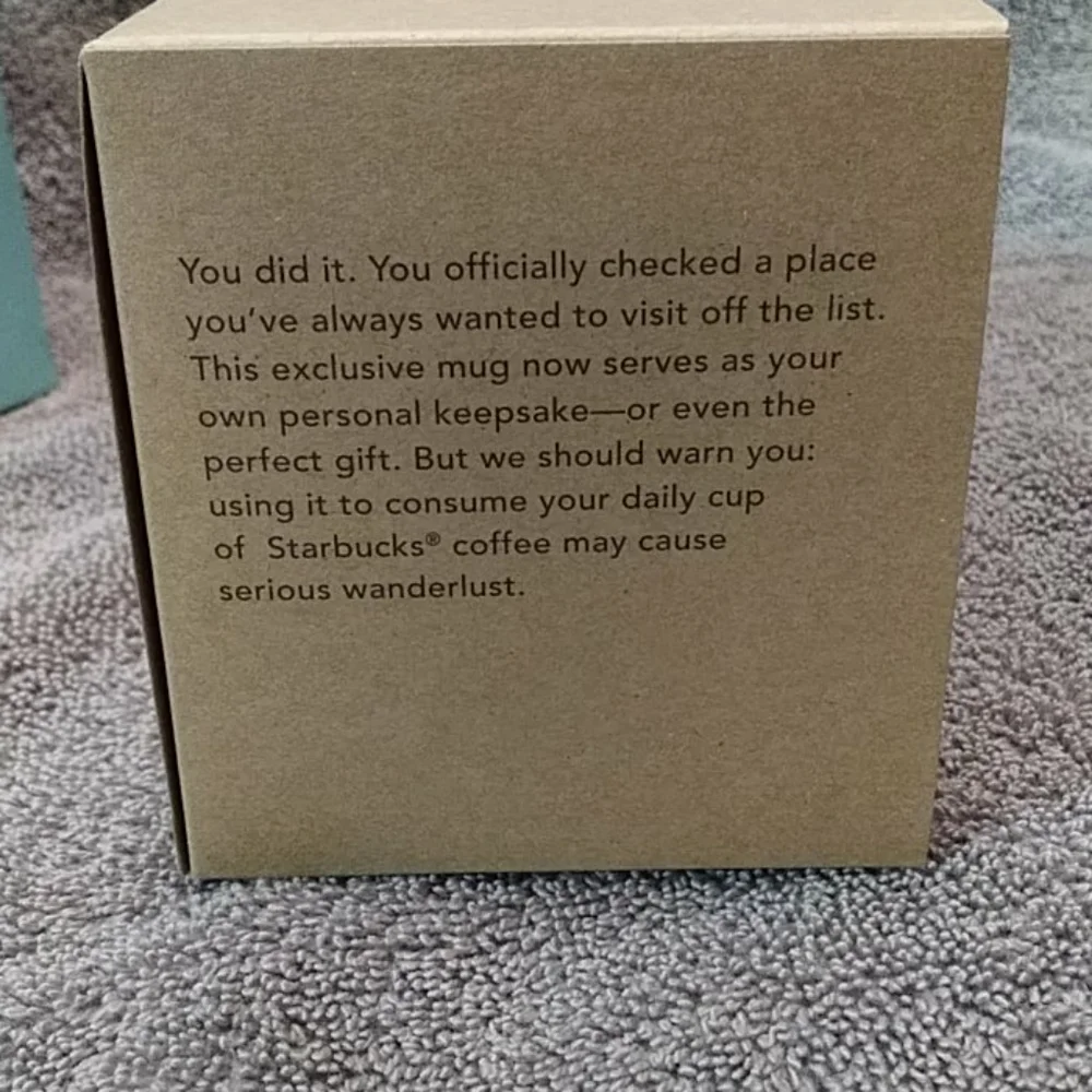 Starbucks cup mug Los Angeles Been There Series w/ box